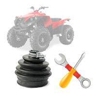 Замена пыльника кардана заднего редуктора на квадроцикле