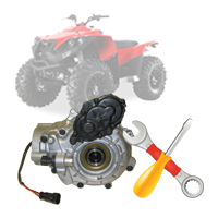 Замена редуктора заднего на квадроцикле