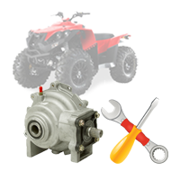 Замена редуктора переднего на квадроцикле