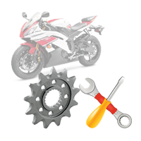 Замена ведущей звезды мотоцикла