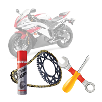 Чистка цепи мотоцикла