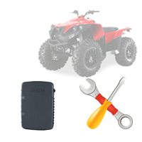 Установка, активация GPS/GSM метки на квадроцикл