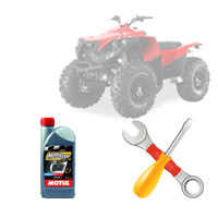 Замена охлаждающей жидкости на квадроцикле