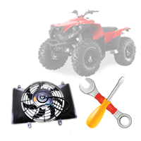 Замена вентилятора охлаждения на квадроцикле