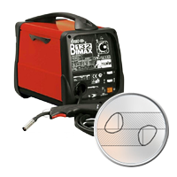 Сварка любых деталей двойным швом, 1см