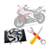 Замена вентилятора охлаждения мотоцикла