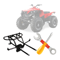 Установка переднего/заднего багажника