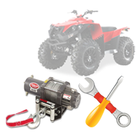 Перемотка лебёдки квадроцикла