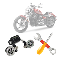 Установка музыкальной системы на мотоцикл