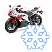 Хранение мотоцикла (спорт, турист, м/скутер, эндуро, дорожник, круизер до 700 мс3), руб/мес