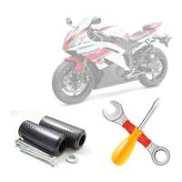 Установка слайдеров на VFR 800