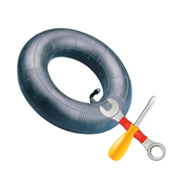 Ремонт камеры колеса мотоцикла