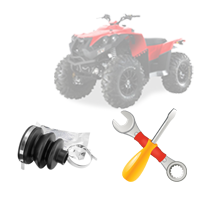 Замена хомута на чехле шруса квадроцикла