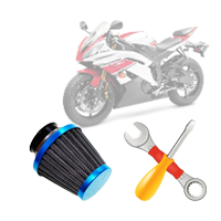 Замена воздушного фильтра (мотоцикл в пластике)