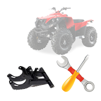 Снятие и установка рычага заднего нижнего на квадроцикле