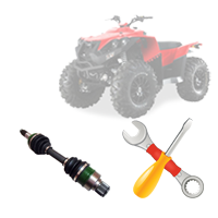 Снятие и установка заднего шруса квадроцикла