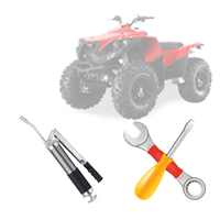 Смазка пресмаслёнок на квадроцикле