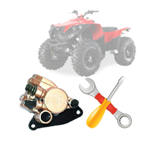 Замена тормозного супорта квадроцикла