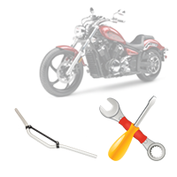 Замена руля мотоцикла