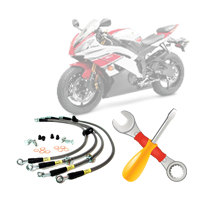 Замена тормозных шлангов на армированные  (1суппорт)