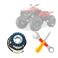 Замена генератора с частичной разборкой ДВС квадроцикла