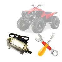 Замена электростартера на квадроцикле