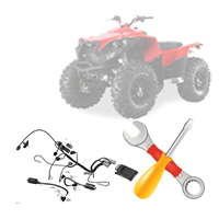 Замена электронных деталей на квадроцикле