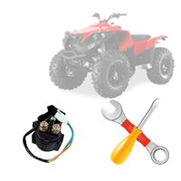 Замена реле стартера на квадроцикле