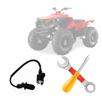 Замена катушки зажигания на квадроцикле